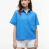 Short-Sleeve Linen-Blend Shirt Short-Sleeve Linen-Blend Shirt