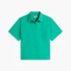 Short-Sleeve Linen-Blend Shirt Short-Sleeve Linen-Blend Shirt
