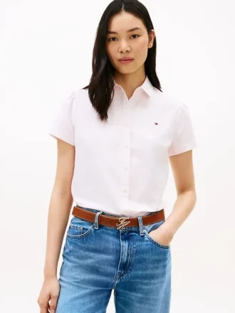 Short-Sleeve Oxford Shirt