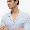 Short-Sleeve Seersucker Sleep Shirt Short-Sleeve Seersucker Sleep Shirt