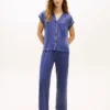 Short-Sleeve Shirt & Pant Sleep Set Short-Sleeve Shirt & Pant Sleep Set