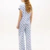 Short-Sleeve Shirt & Pant Sleep Set