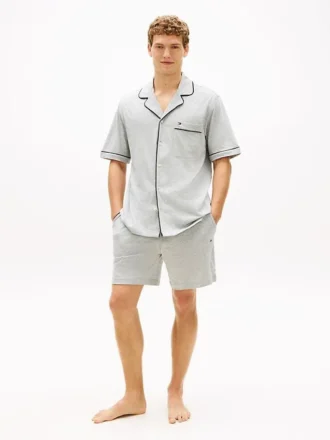 Short-Sleeve Shirt & Short Sleep Set