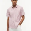 Short-Sleeve Striped Oxford Shirt Short-Sleeve Striped Oxford Shirt