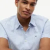Short-Sleeve Striped Oxford Shirt Short-Sleeve Striped Oxford Shirt