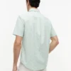 Short-Sleeve Striped Oxford Shirt Short-Sleeve Striped Oxford Shirt