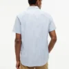 Short-Sleeve Striped Oxford Shirt Short-Sleeve Striped Oxford Shirt