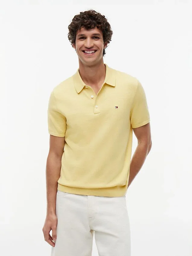 Short-Sleeve Sweater Polo Short-Sleeve Sweater Polo