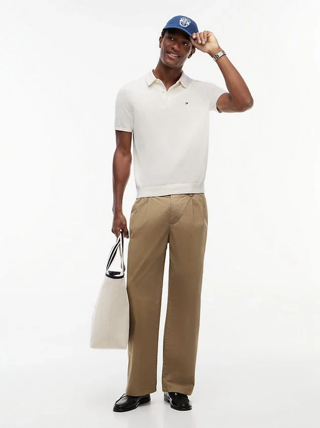 Short-Sleeve Sweater Polo Short-Sleeve Sweater Polo