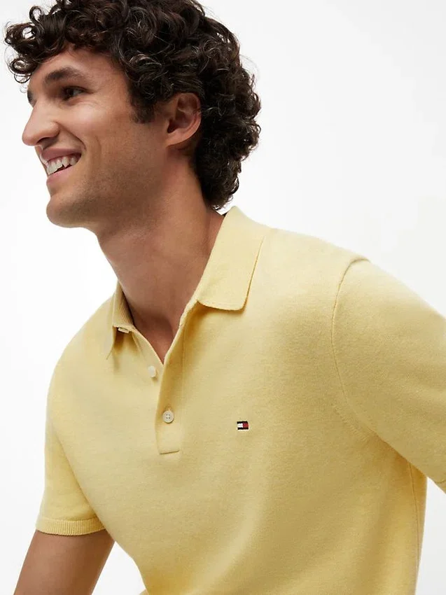 Short-Sleeve Sweater Polo Short-Sleeve Sweater Polo