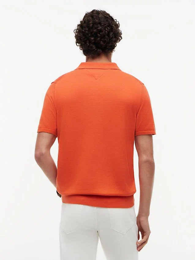 Short-Sleeve Sweater Polo Short-Sleeve Sweater Polo