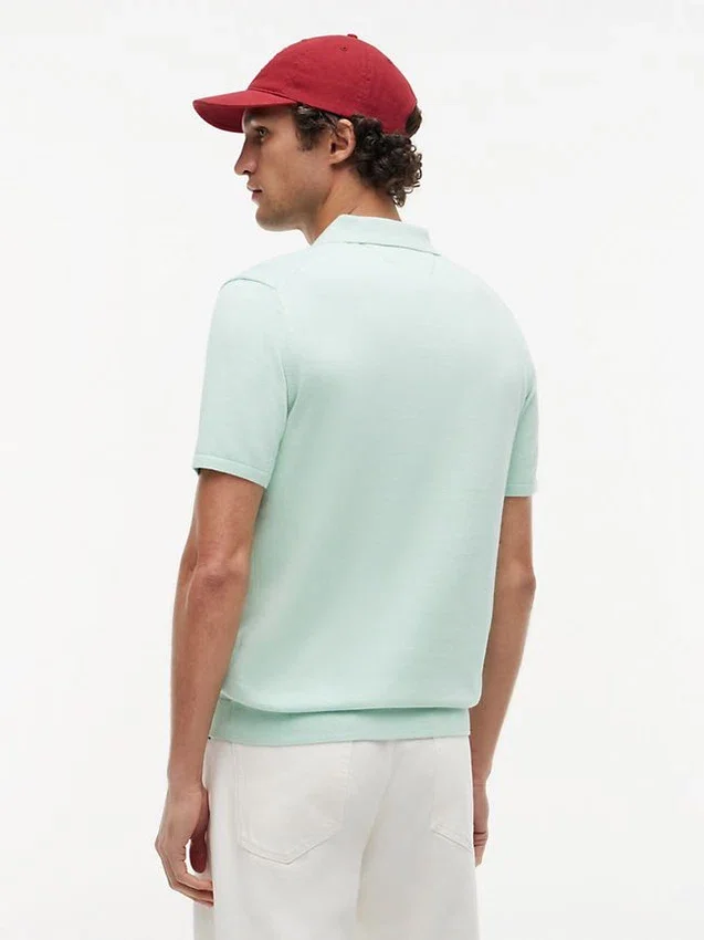 Short-Sleeve Sweater Polo Short-Sleeve Sweater Polo