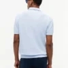 Short-Sleeve Tipped Sweater Polo Short-Sleeve Tipped Sweater Polo