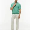 Short-Sleeve Waffled Sweater Polo Short-Sleeve Waffled Sweater Polo