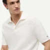 Short-Sleeve Waffled Sweater Polo Short-Sleeve Waffled Sweater Polo