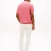Short-Sleeve Waffled Sweater Polo Short-Sleeve Waffled Sweater Polo