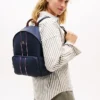 Signature Stripe Backpack Signature Stripe Backpack