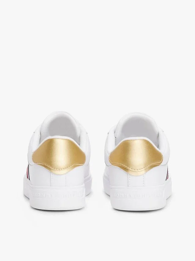 Signature Stripe Leather Court Sneaker Signature Stripe Leather Court Sneaker