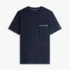 Signature Stripe Pocket Pique T-Shirt