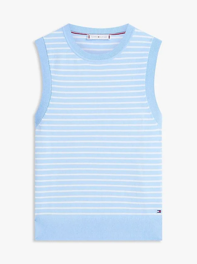 Sleeveless Crewneck Sweater Sleeveless Crewneck Sweater
