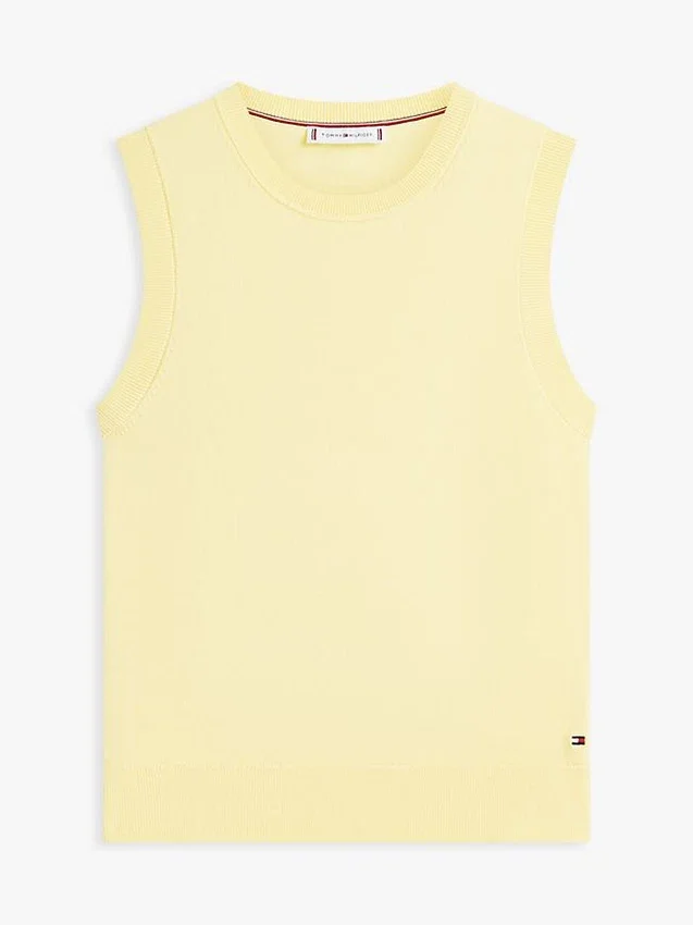 Sleeveless Crewneck Sweater Sleeveless Crewneck Sweater