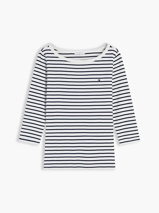 Slim Fit Boatneck T-Shirt Slim Fit Boatneck T-Shirt