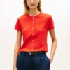 Slim Fit Button-Up T-Shirt Slim Fit Button-Up T-Shirt