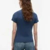Slim Fit Garment-Dyed Crest Logo T-Shirt Slim Fit Garment-Dyed Crest Logo T-Shirt