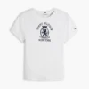 Slim Fit Garment-Dyed Crest Logo T-Shirt Slim Fit Garment-Dyed Crest Logo T-Shirt