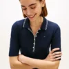 Slim Fit Half-Sleeve Tipped Polo Slim Fit Half-Sleeve Tipped Polo