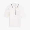 Slim Fit Half-Sleeve Tipped Polo Slim Fit Half-Sleeve Tipped Polo