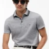 Slim Fit Heathered Polo Slim Fit Heathered Polo