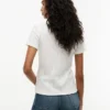 Slim Fit Pointelle Crewneck T-Shirt Slim Fit Pointelle Crewneck T-Shirt