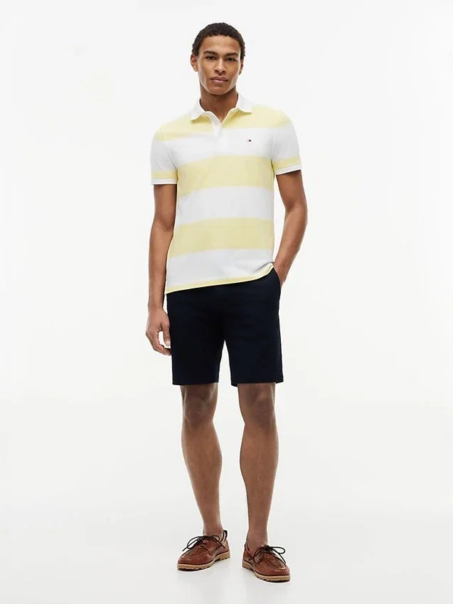 Slim Fit Rugby Stripe Polo Slim Fit Rugby Stripe Polo