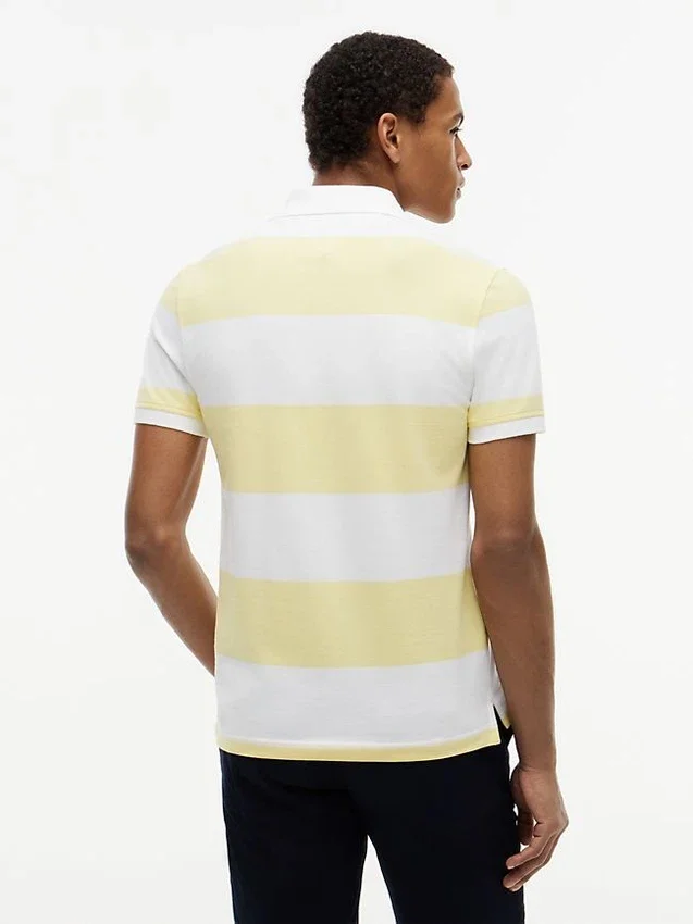 Slim Fit Rugby Stripe Polo Slim Fit Rugby Stripe Polo
