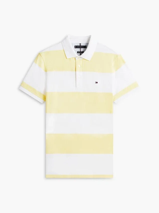Slim Fit Rugby Stripe Polo Slim Fit Rugby Stripe Polo