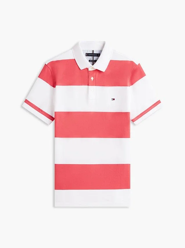 Slim Fit Rugby Stripe Polo Slim Fit Rugby Stripe Polo