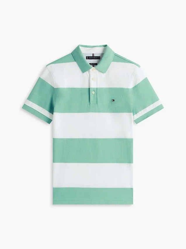 Slim Fit Rugby Stripe Polo Slim Fit Rugby Stripe Polo
