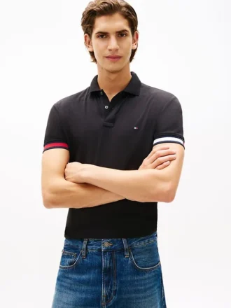 Slim Fit Smooth Cotton Interlock Polo