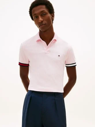 Slim Fit Smooth Cotton Interlock Polo