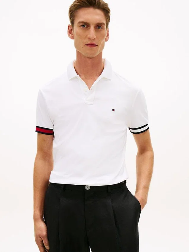 Slim Fit Smooth Cotton Interlock Polo Slim Fit Smooth Cotton Interlock Polo