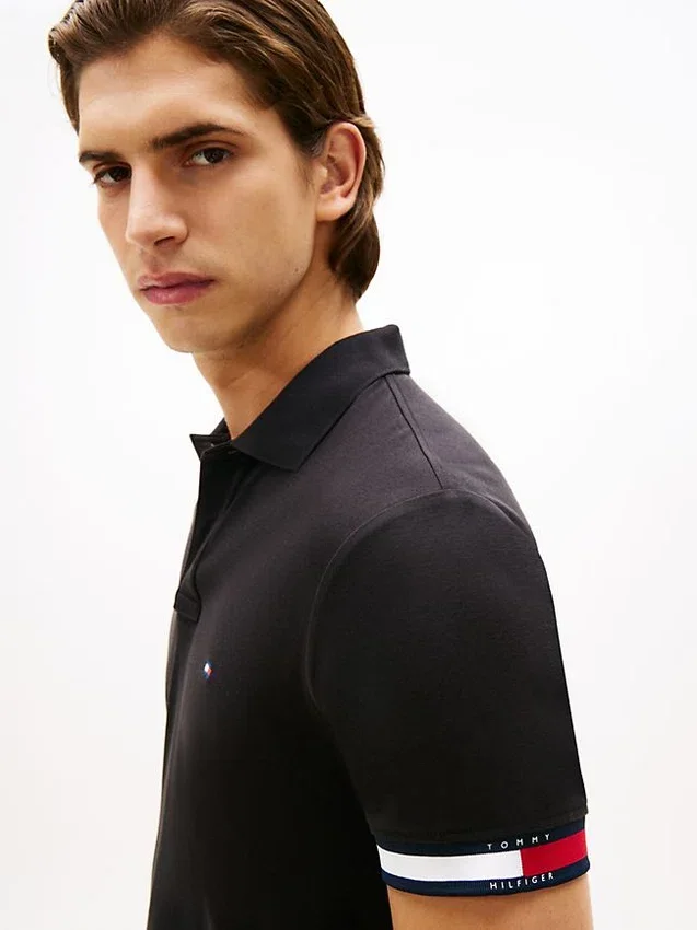 Slim Fit Smooth Cotton Interlock Polo Slim Fit Smooth Cotton Interlock Polo