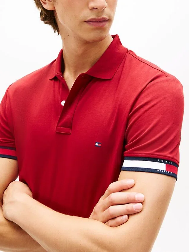 Slim Fit Smooth Cotton Interlock Polo Slim Fit Smooth Cotton Interlock Polo