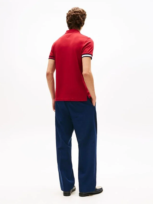 Slim Fit Smooth Cotton Interlock Polo Slim Fit Smooth Cotton Interlock Polo