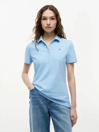 Slim Fit Stretch-Cotton Polo