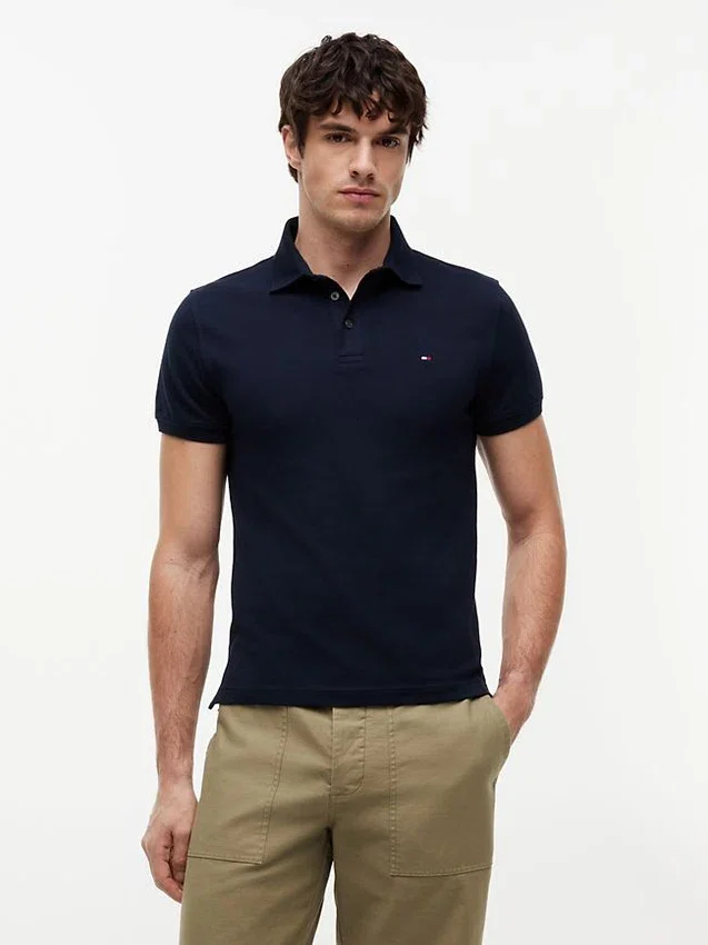 Slim Fit Stretch Pique Polo Slim Fit Stretch Pique Polo