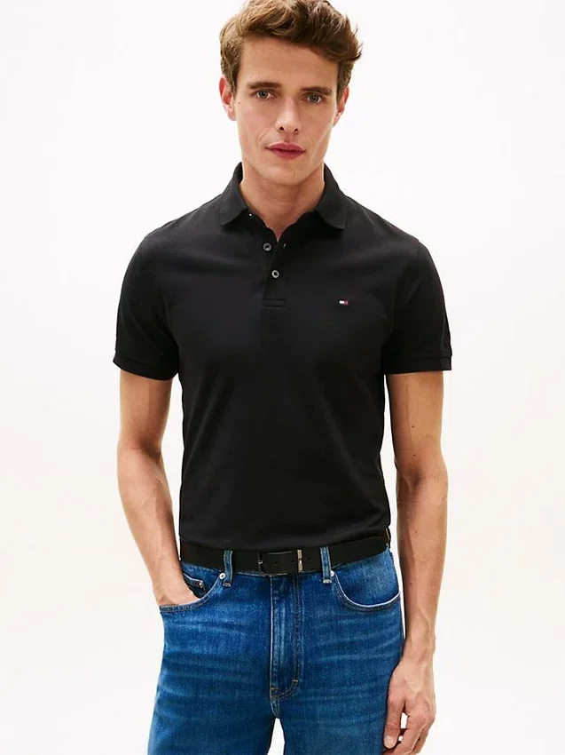 Slim Fit Stretch Pique Polo Slim Fit Stretch Pique Polo