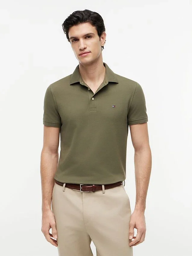 Slim Fit Stretch Pique Polo Slim Fit Stretch Pique Polo