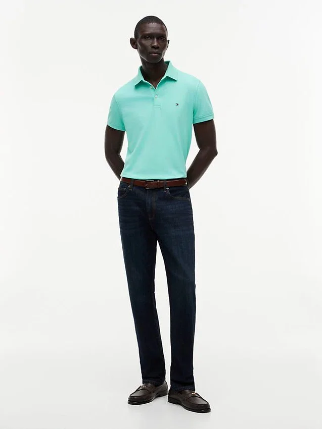 Slim Fit Stretch Pique Polo Slim Fit Stretch Pique Polo