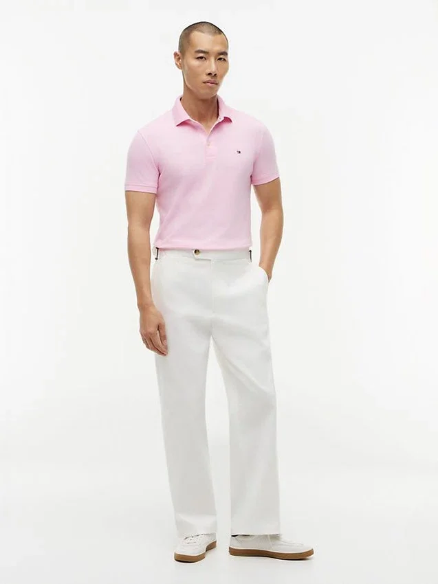 Slim Fit Stretch Pique Polo Slim Fit Stretch Pique Polo